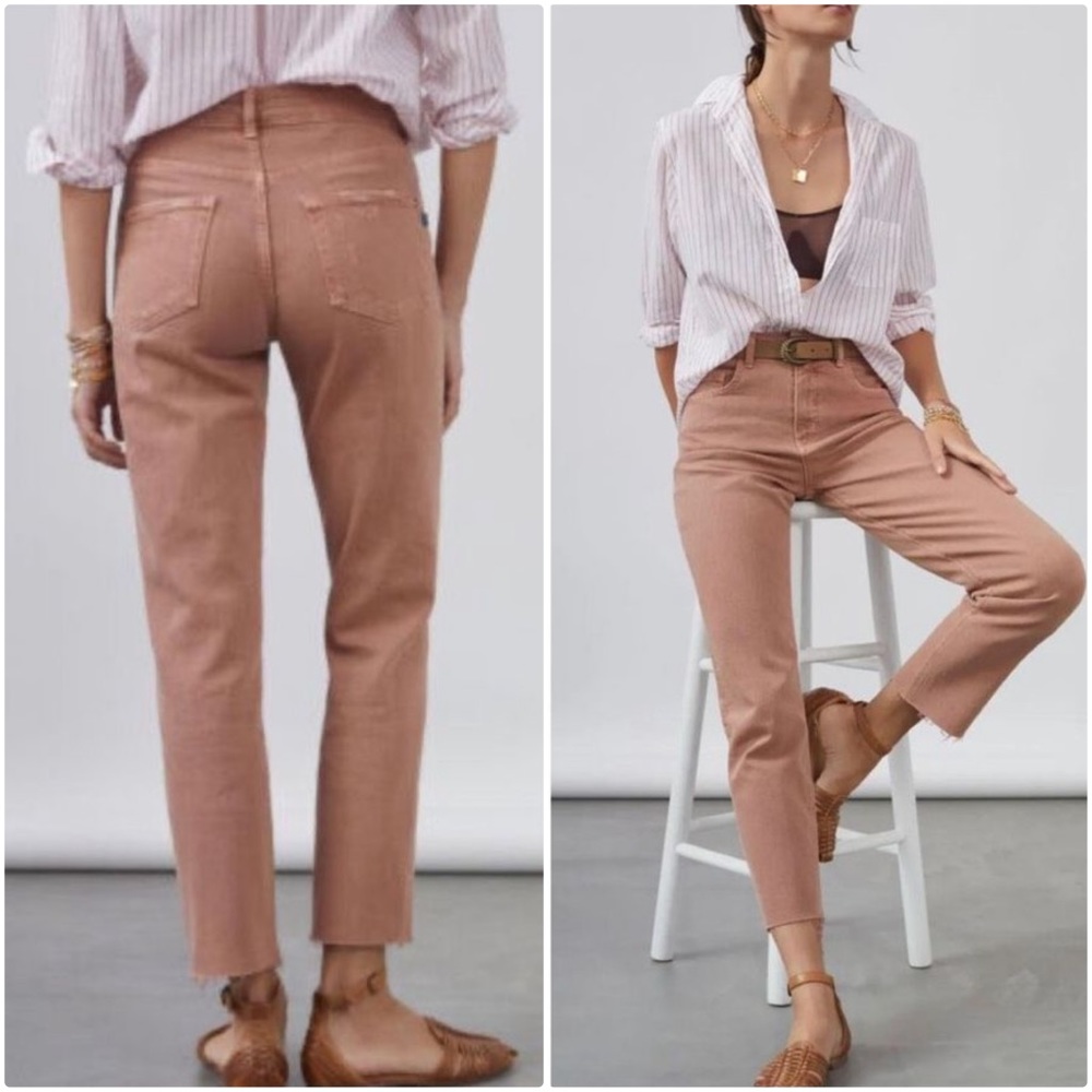 Pilcro & The Letterpress Anthropologie The Vintage Straight Jeans